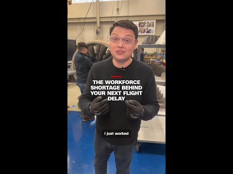 The workforce shortage behind your next flight delay