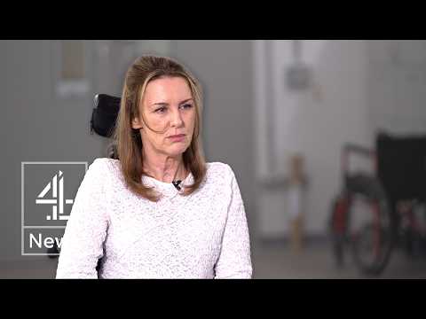 Woman faces violent ex who left her paralysed after attack