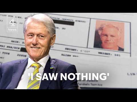 Former President Bill Clinton testifies over relationship with Jeffrey Epstein