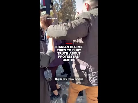 Iranian regime tries to bury truth about protesters’ deaths