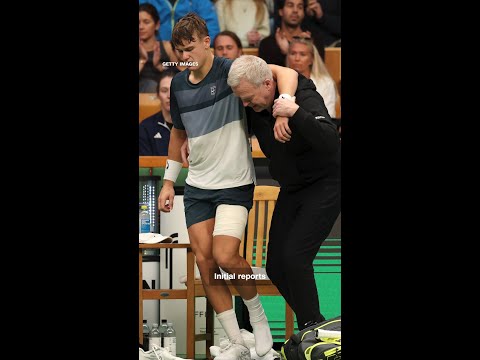 Tennis star Holger Rune shares Achilles injury update to CNN