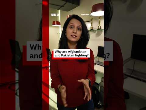 Why are Afghanistan and Pakistan fighting? #Afghanistan #Pakistan #BBCNews