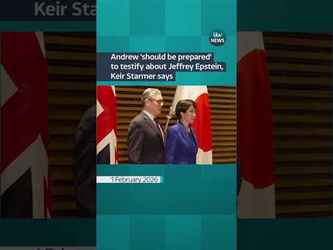 Andrew ‘should be prepared’ to testify about Jeffrey Epstein, Keir Starmer says #itvnews #news