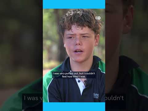 Teen swims for hours to save family lost at sea | DW News