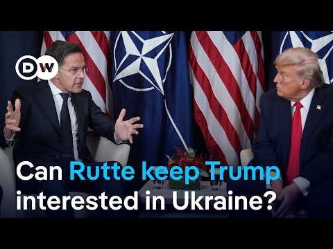 NATO chief Mark Rutte visits Kyiv to shore up support for Ukraine | DW News