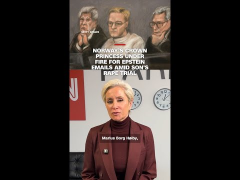 Norway’s crown princess under fire for Epstein emails amid son’s rape trial