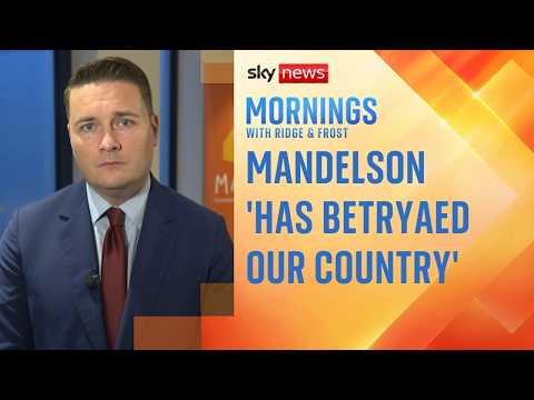 Mandelson must ‘suffer the consequences of his actions’, says Streeting
