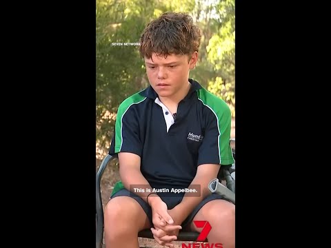 Teenager swims for hours to save family