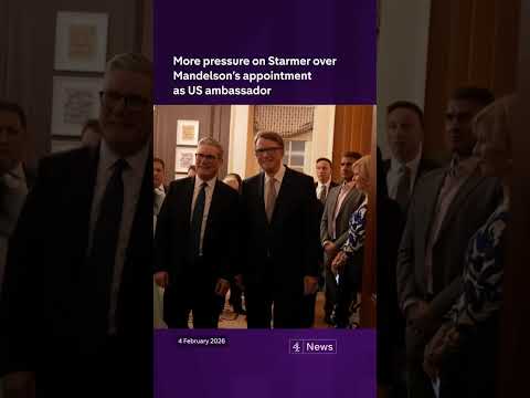 Pressure over Mandelson’s appointment