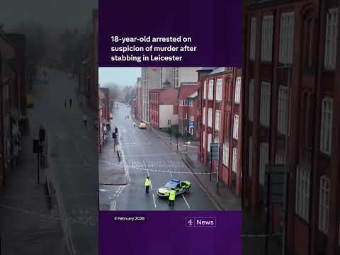Arrest after fatal stabbing in Leicester