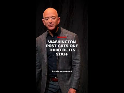 Washington Post cuts one third of its staff