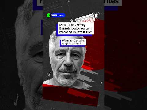 Details of Jeffrey Epstein post-mortem released in latest files. #EpsteinFiles #BBCNews