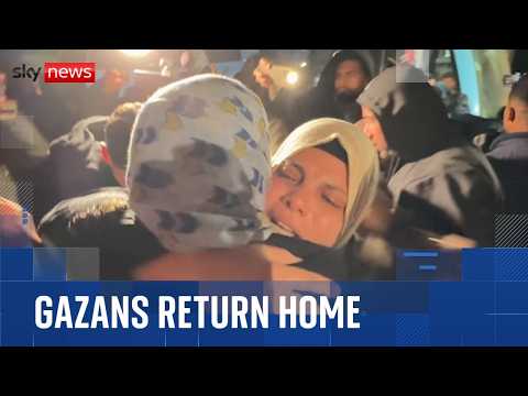 Wave of emotion as first Gazans use Rafah Crossing to return home to loved ones