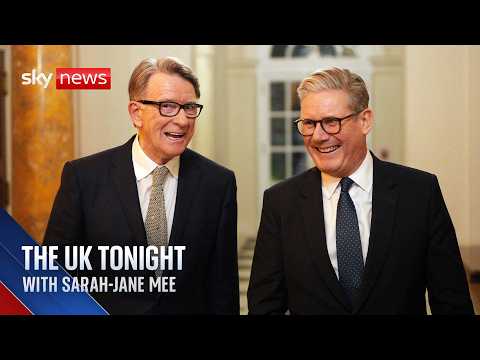 PM forced to give Mandelson files to intelligence committee | The UK Tonight with Sarah-Jane Mee