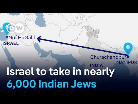 Practicing Jews from ‘lost’ Indian tribe to relocate to Israel’s volatile North | DW News