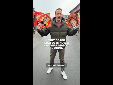 Why Draco Malfoy is now a new-year mascot in China