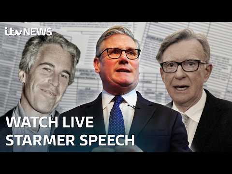 Watch live – Sir Keir Starmer gives speech while under pressure over Mandelson appointment