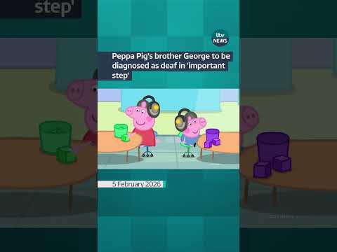 Peppa Pig’s brother George to be diagnosed as deaf in ‘important step’