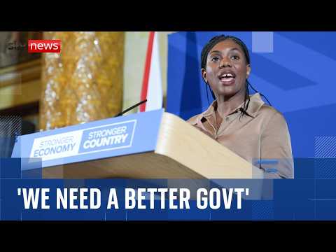 ‘Britain is not being governed’ says Kemi Badenoch