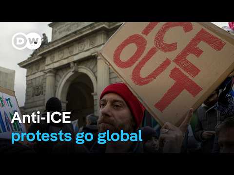 Minneapolis to Milan: Anti-ICE protests go global | DW News
