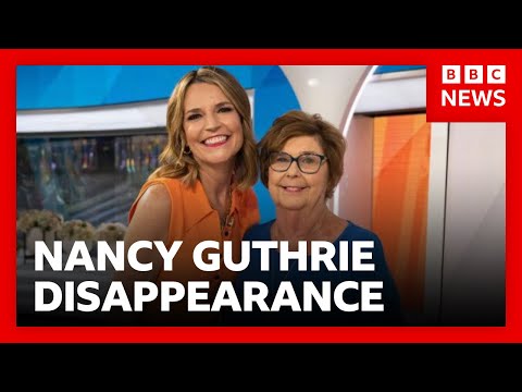 Nancy Guthrie’s blood found on her porch says Sheriff | BBC News