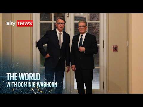 Starmer apologises for appointing Peter Mandelson | The World with Dominic Waghorn