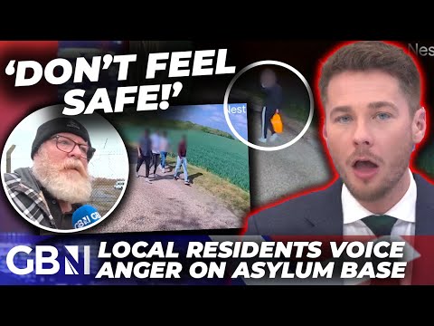 EXCLUSIVE: Migrants caught on CCTV roaming towns as locals fear MORE arrivals at asylum hotels | NEW