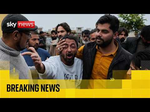 Live outside Islamabad mosque following massive explosion