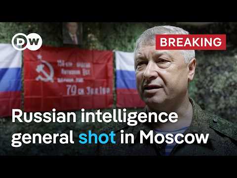 Russian army intelligence deputy head hospitalized after assassination attempt in Moscow | DW News