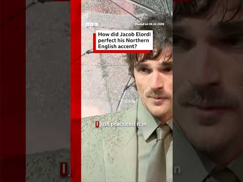 How did Jacob Elordi perfect his Northern accent for Wuthering Heights? #Heathcliffe #BBCNews