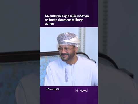 US and Iran begin talks in Oman as Trump threatens military action
