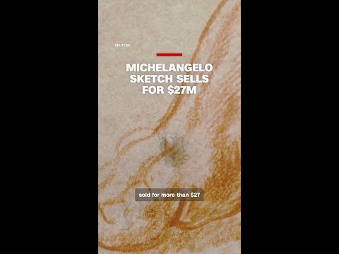 Michelangelo sketch sells for $27m