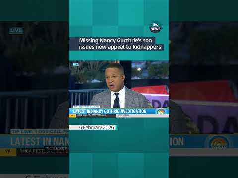 The mother of US news anchor Savannah Guthrie has been missing for several days | ITV News