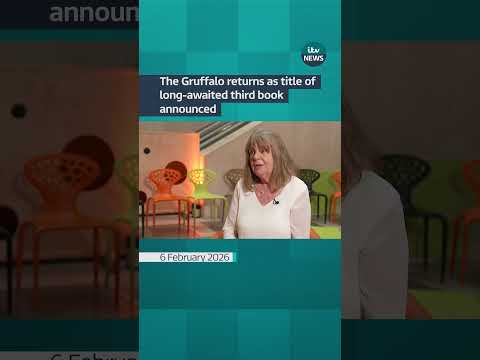 Granny Gruffalo is the latest member of the Gruffalo family | ITV News