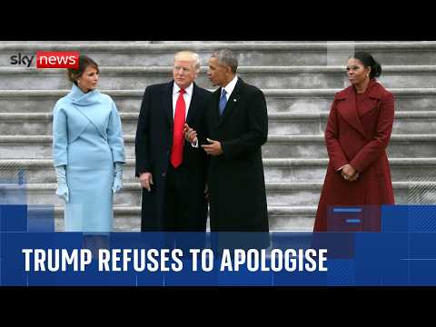 Donald Trump says he didn’t make a mistake over Obamas as apes video