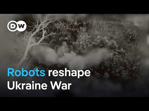 Robots on Ukraine’s frontlines: What are the pros and cons? | DW News