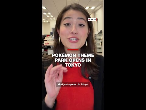 Pokémon theme park opens in Tokyo