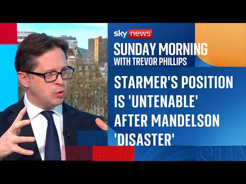 Starmer’s position is ‘untenable’ after Mandelson ‘disaster’, senior Tory argues