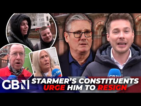 ‘He’s a SAUSAGE!’ | Keir Starmer’s own constituents deliver DAMNING verdict on PM’s future