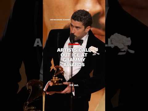 Artists call out ICE at Grammy Awards
