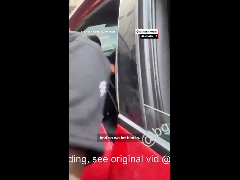 Hear the message a trans woman had for a far-right activist after she helped him