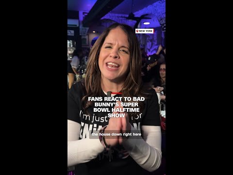 Fans react to Bad Bunny’s Super Bowl halftime show