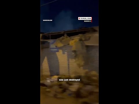 Strike destroys infamous morality police center in Tehran