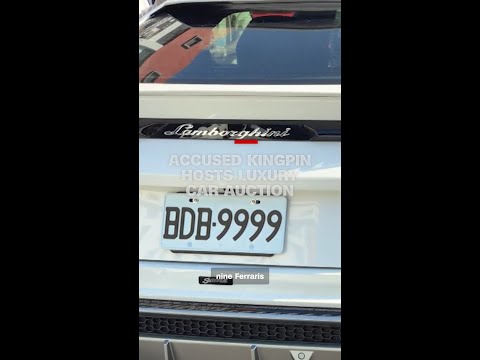 Rare supercar fleet of US-prosecuted crime kingpin seized and auctioned in Taiwan