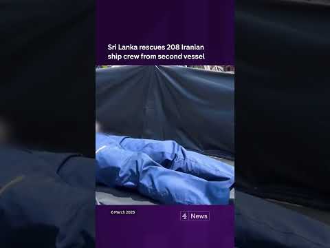 Sri Lanka rescues 208 Iranian ship crew
