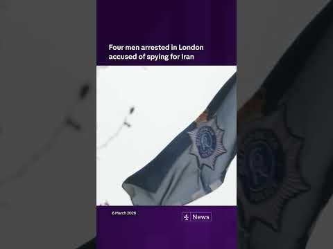 Four suspects arrested over Iran spying plot