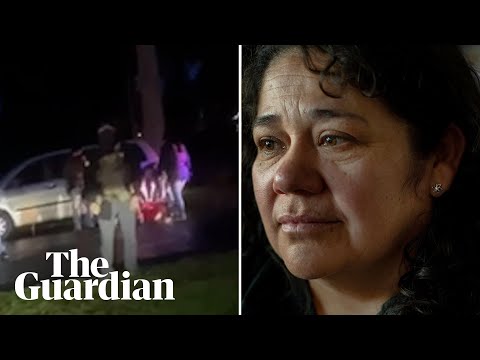 Daughter realises her mother is being arrested by ICE agents in Oregon