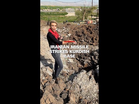 Iranian missile strikes Kurdish base