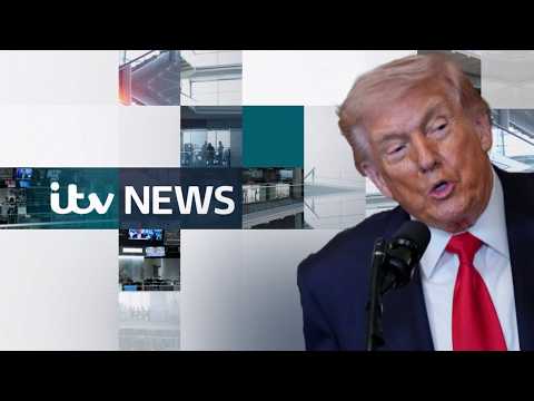 Watch ITV Evening News LIVE as Trump says there is no deal without Iran’s ‘unconditional surrender’