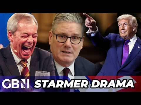 Trump delivers ‘MASSIVE MIDDLE FINGER’ to Starmer with help from Farage